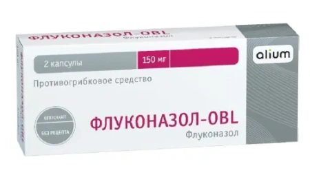 Флуконазол-OBL капс. 150 мг № 2