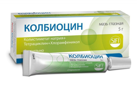 Колбиоцин мазь глазн. 5 г