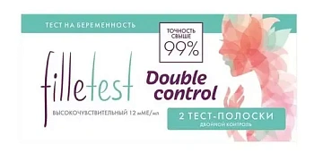 Тест на беременность Филлитест экспресс тест-полоска № 2