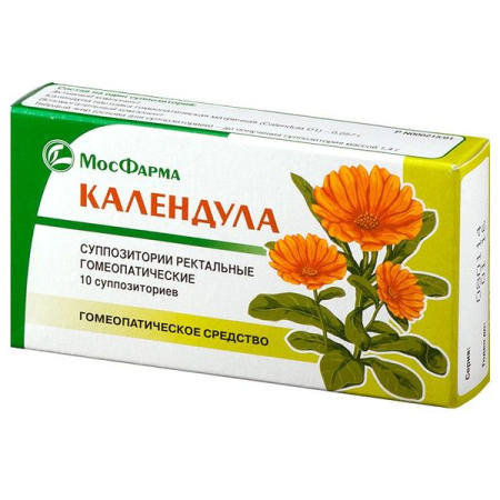 Календула супп. рект. гомеопат № 10
