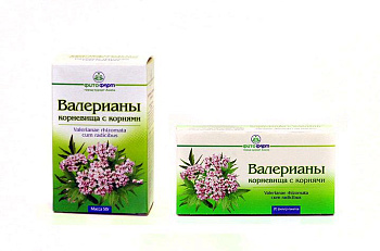Валерианы корневища с корнями 50 г