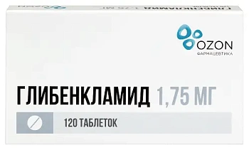 Глибенкламид табл. 3.5 мг № 120