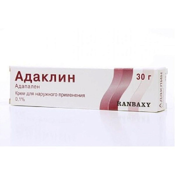 Адаклин крем для нар. прим. 0.1 % 30 г