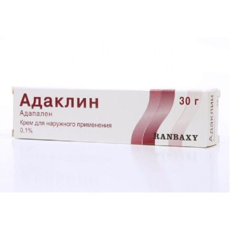Адаклин крем для нар. прим. 0.1 % 30 г