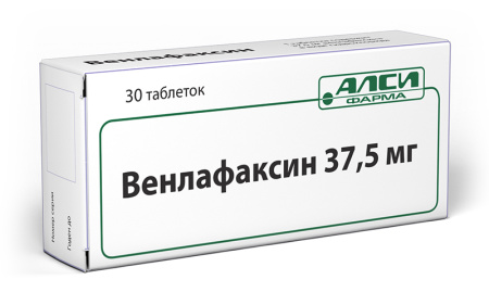 Венлафаксин-Алси табл. п.п.о. 37.5 мг № 30