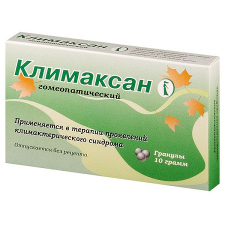 Климаксан гомеопатический гранулы 10 г