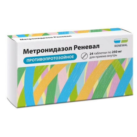 Метронидазол Реневал табл. 250 мг № 24