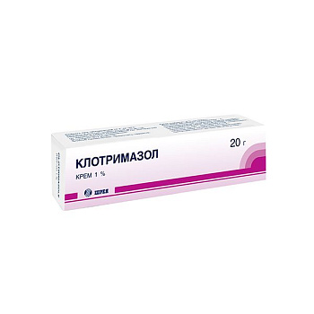 Клотримазол крем для нар. прим. 1 % 20 г