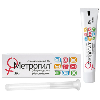 Метрогил гель ваг. 1% 30 г
