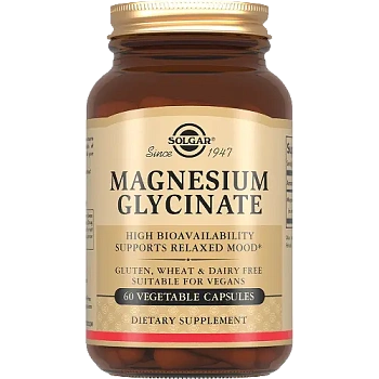Солгар Глицинат магния капс. 1158 мг № 60 БАД