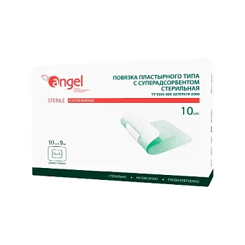 Повязка пластырного типа стер. 10*9 см №10