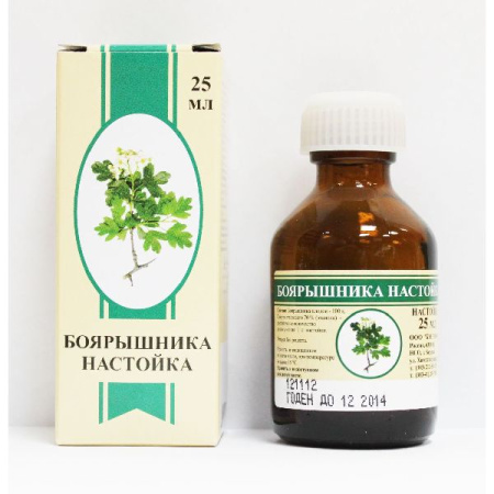 Боярышника настойка 25 мл